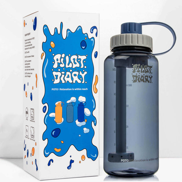 Pilot Diary POTO Water Bottle - Glasss Station