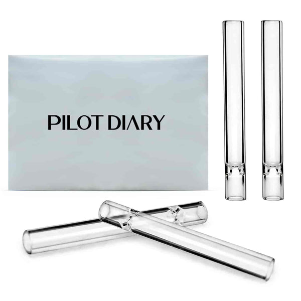 Pilot Diary Quartz One Hitter 4 Pack - Glasss Station