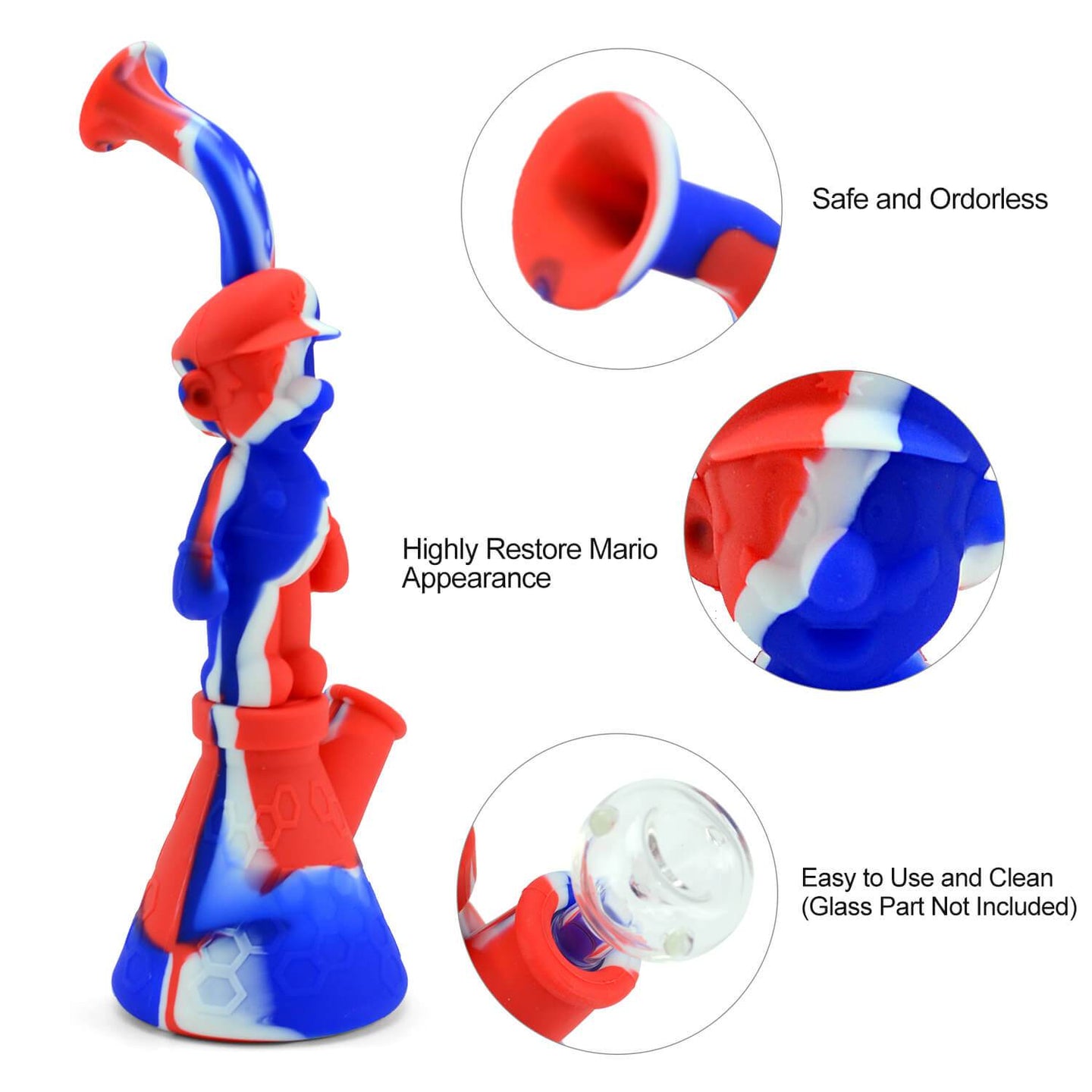 Pilot Diary Silicone Mario Bubbler - Glasss Station