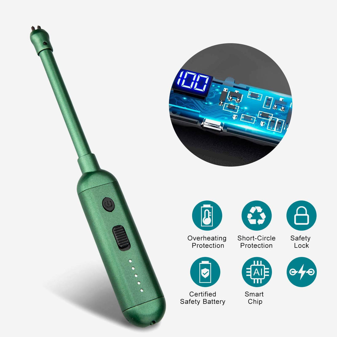 Pilot Diary USB Electric Lighter - Glasss Station