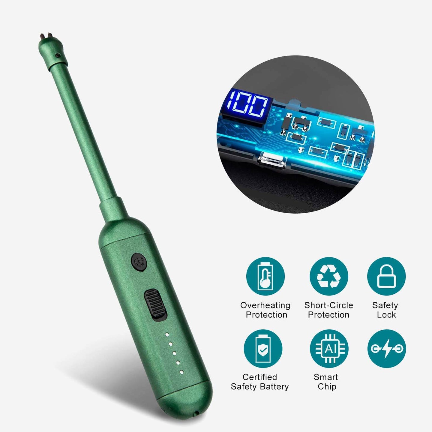 Pilot Diary USB Electric Lighter - Glasss Station