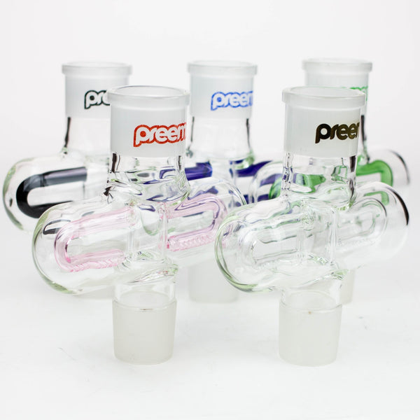 Preemo - 6" Double Sided Inline Perc Middle Section - Glasss Station