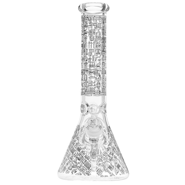 Pucker "Cipher" Glow in the Dark Bong - Glasss Station