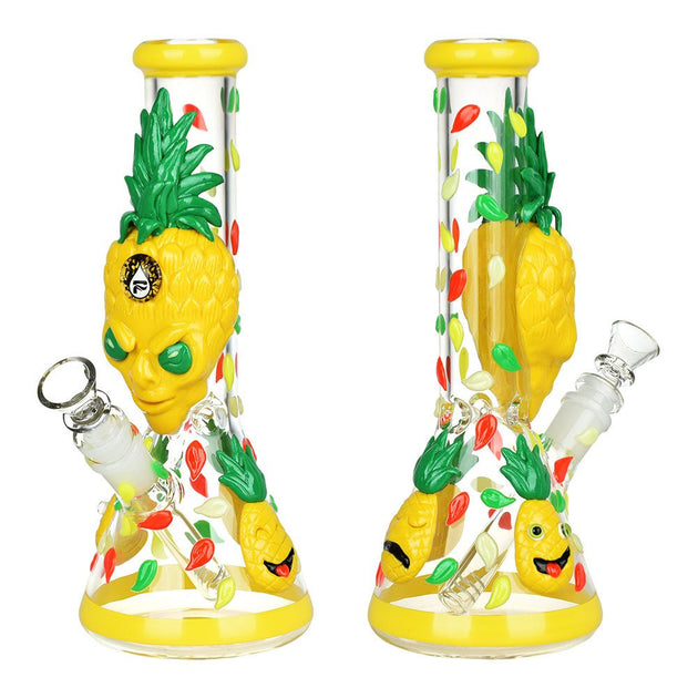 Pulsar Alien Pineapple 10" Beaker Water Pipe - Glasss Station