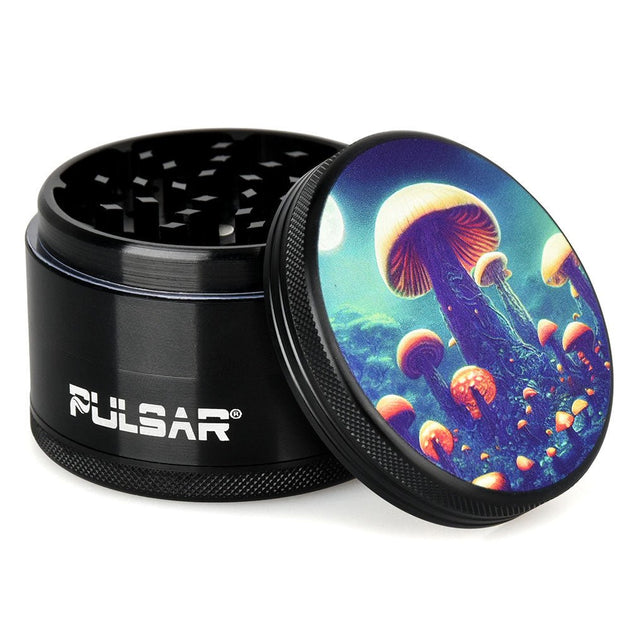 Pulsar Artist Series Planet Fungi 4 Piece 2.5" Metal Grinder - Glasss Station