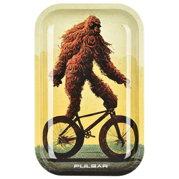 Pulsar Bigfoot Stole My Bike Metal Rolling Tray - Glasss Station