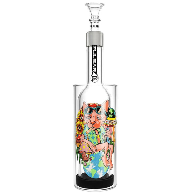 Pulsar Chill Cat 11.5" Gravity Water Pipe - Glasss Station