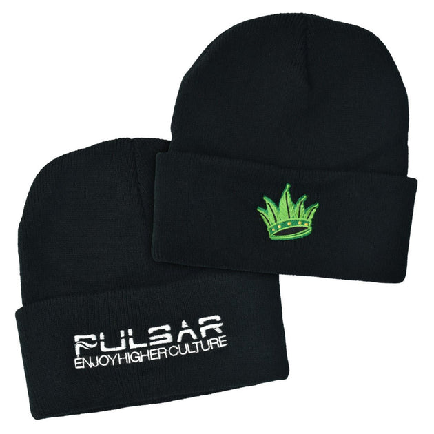Pulsar Hemp Crown Beanie Cap - Glasss Station