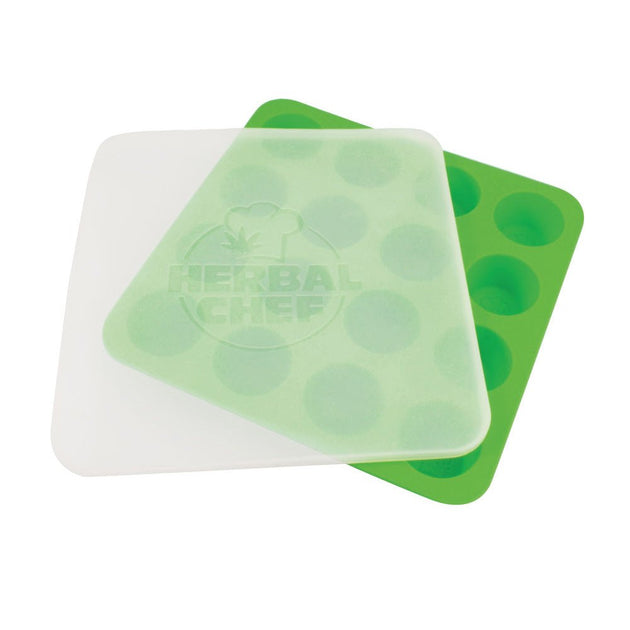 Pulsar Herbal Chef Green Eggs Silicone Tray w/ Lid - Glasss Station