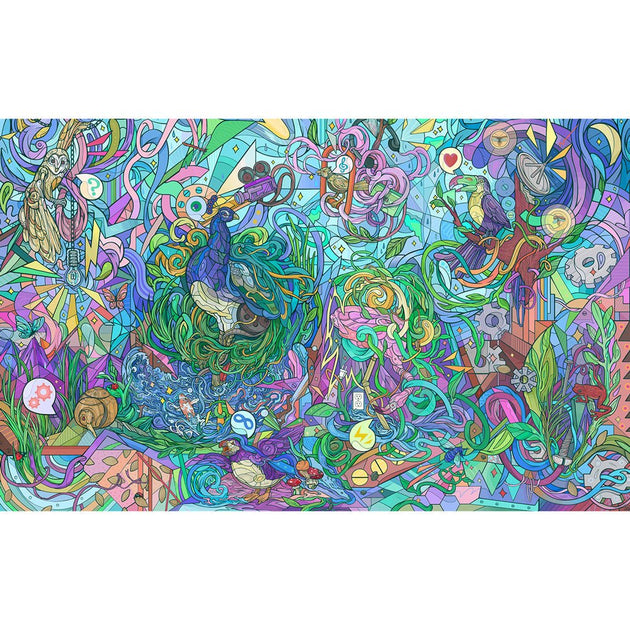 Pulsar Mechanical Birdhouse Tapestry - Glasss Station