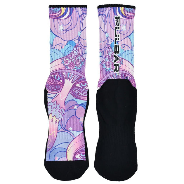 Pulsar Melting Shrooms Socks - Glasss Station