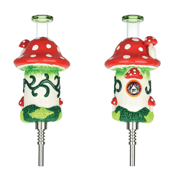 Pulsar Shroom House 8.75" Vapor Vessel w/ Titanium Tip - Glasss Station