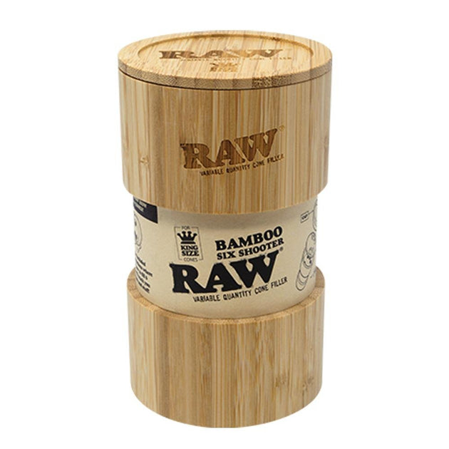 Raw Bamboo Six Shooter Cone Filler - Glasss Station