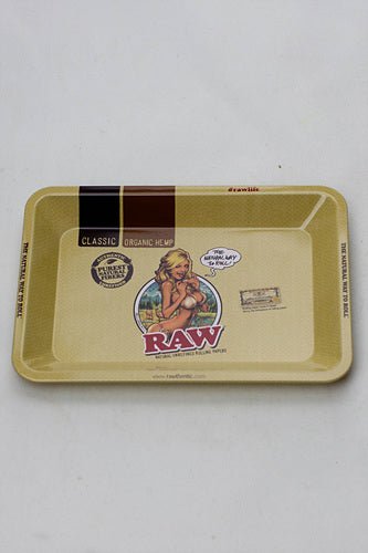 Raw Mini Size Rolling Tray - Glasss Station