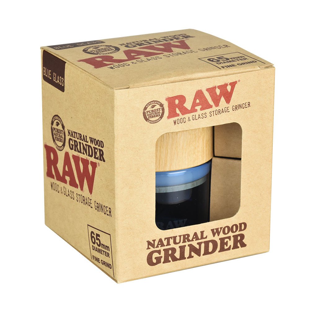RAW Natural Wood Grinder - Glasss Station