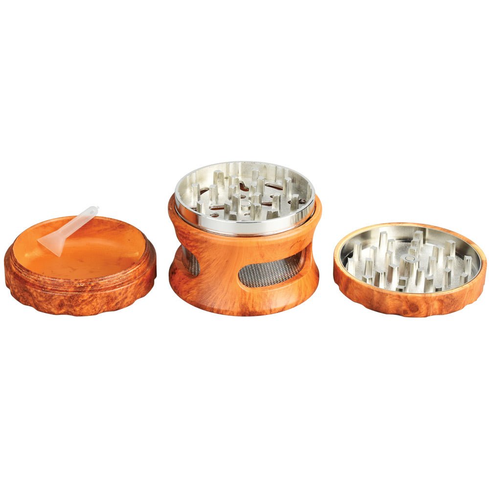 Resin Faux Wood Grinder - Glasss Station