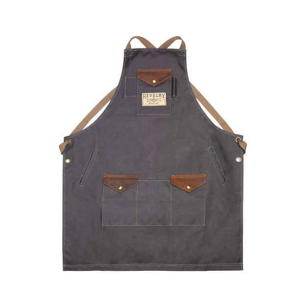 Revelry Waxed Canvas Apron - Glasss Station
