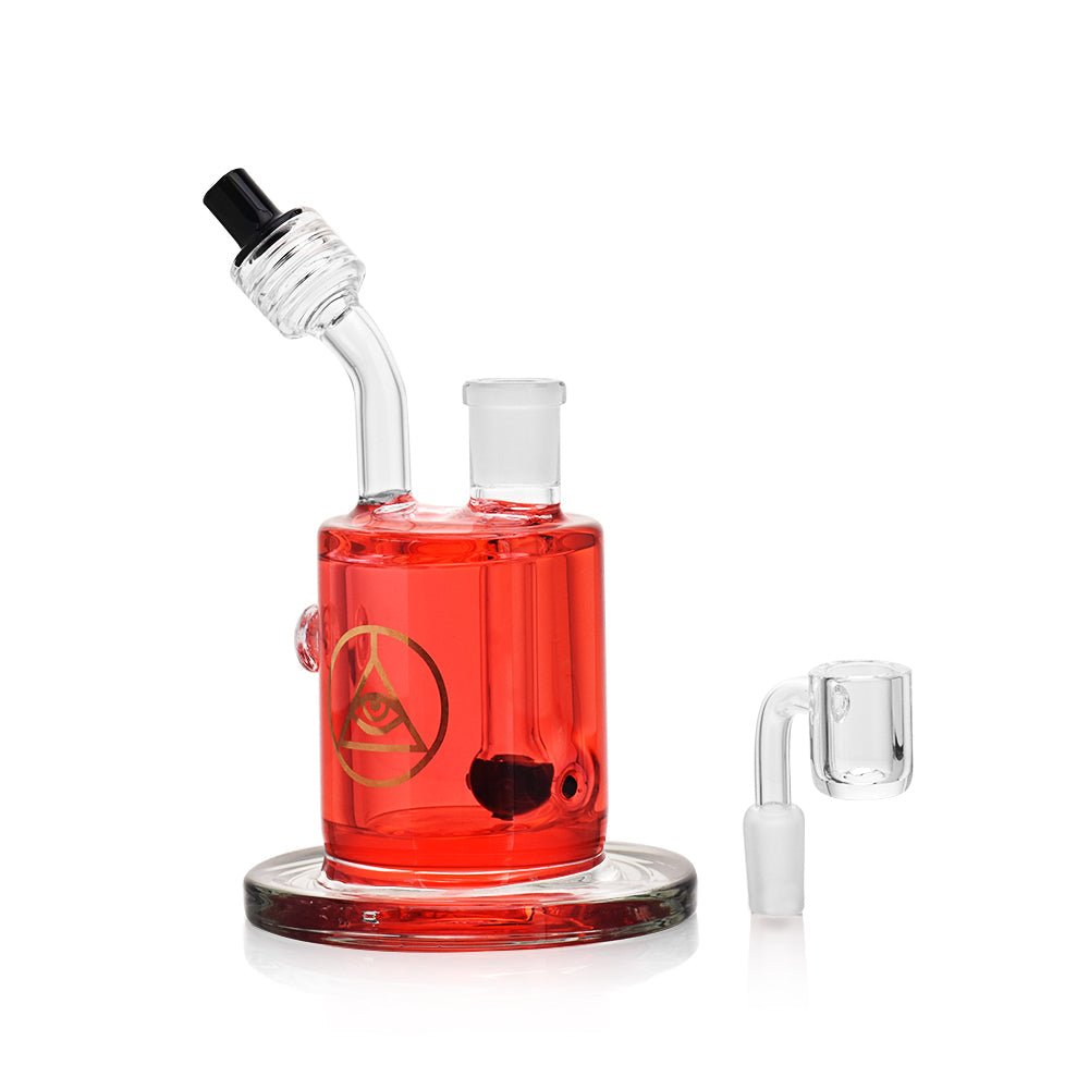 Ritual Smoke Chiller Red Concentrate Rig - Glasss Station