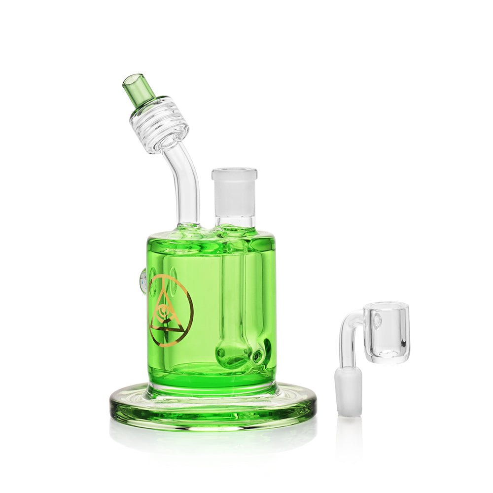 Ritual Smoke Green Chiller Concentrate Rig - Glasss Station