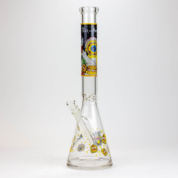 RM Decal 20" 7mm Beaker Bong - Glasss Station
