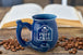 Roast and Toast Sip Puff Pass Blue Mug - Glasss Station