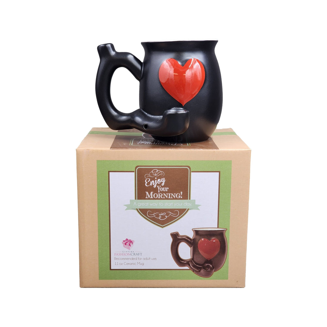 Roast & Toast Embossed Red Heart Mug - Glasss Station