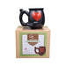 Roast & Toast Embossed Red Heart Mug - Glasss Station