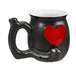 Roast & Toast Embossed Red Heart Mug - Glasss Station
