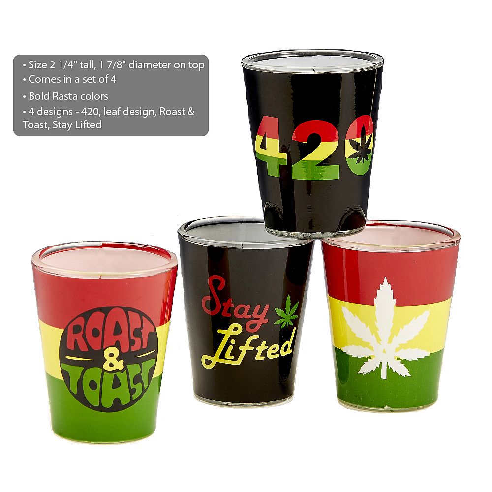 Set of 420 Shot Glasses - Glasss Station