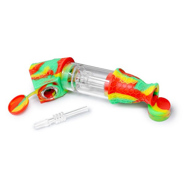 Silicone 8" Nectar Collector Bubbler - Glasss Station