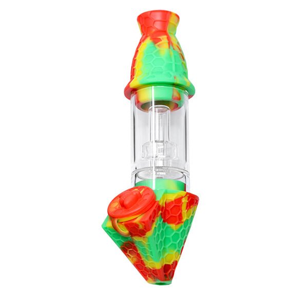 Silicone 8" Nectar Collector Bubbler - Glasss Station
