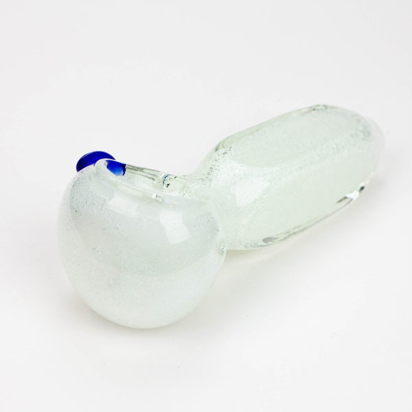 Soft Glass 3" Glow in the Dark Hand Pipe 2 Pack - Glasss Station