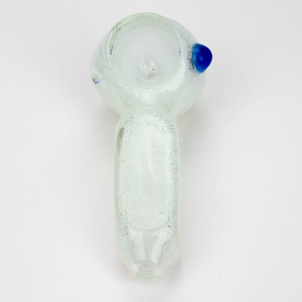 Soft Glass 3" Glow in the Dark Hand Pipe 2 Pack - Glasss Station
