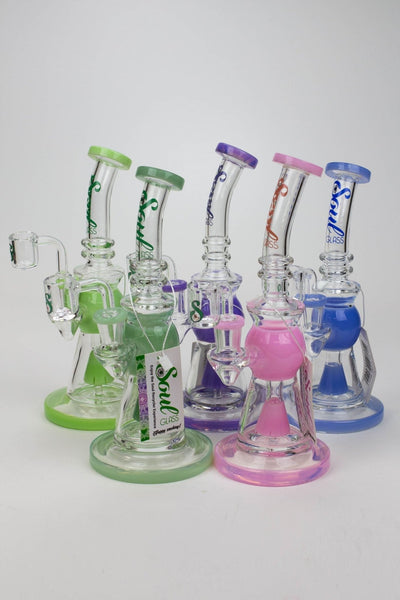 SOUL Glass 8" 2-in-1 Cone Diffuser Bong/Rig - Glasss Station