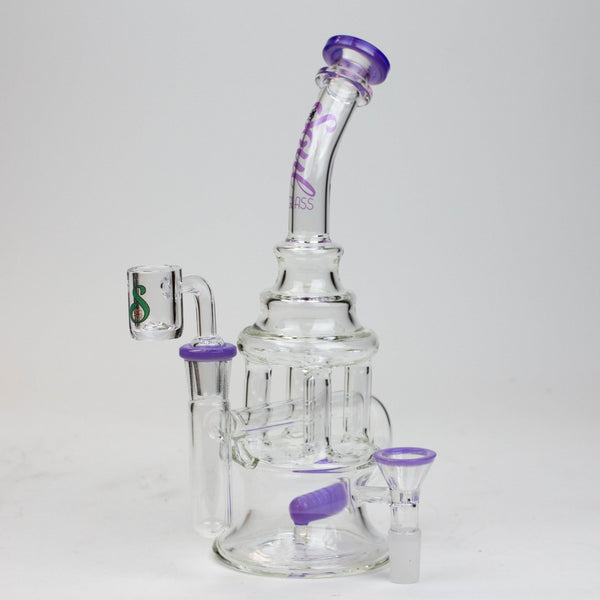SOUL Glass 9" 2-in-1 Recycler Bong/Rig - Glasss Station