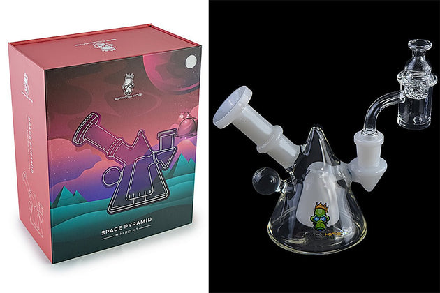 Space King Glass 'Space Pyramid' Mini Rig - Glasss Station