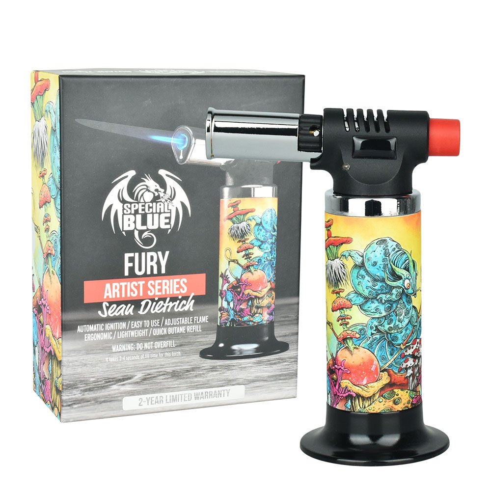 Special Blue Sean Dietrich Fury Torch Lighter - Glasss Station