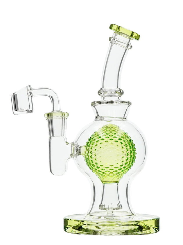 Stratus Glass "Sphere" With Quartz Banger - Glasss Station