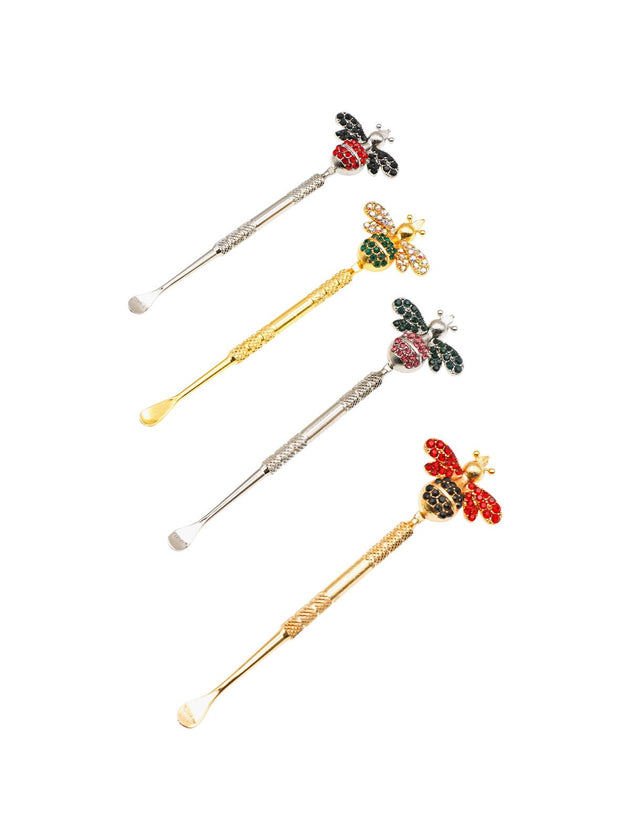 Studded Metal Dabber "Bee" - Glasss Station