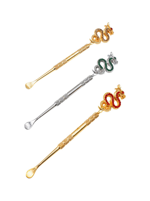 Studded Metal Dabber "Dragon" - Glasss Station
