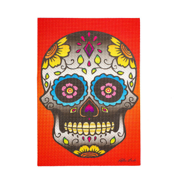 Sugar Skeleton 5x8 Dab Mat - Glasss Station