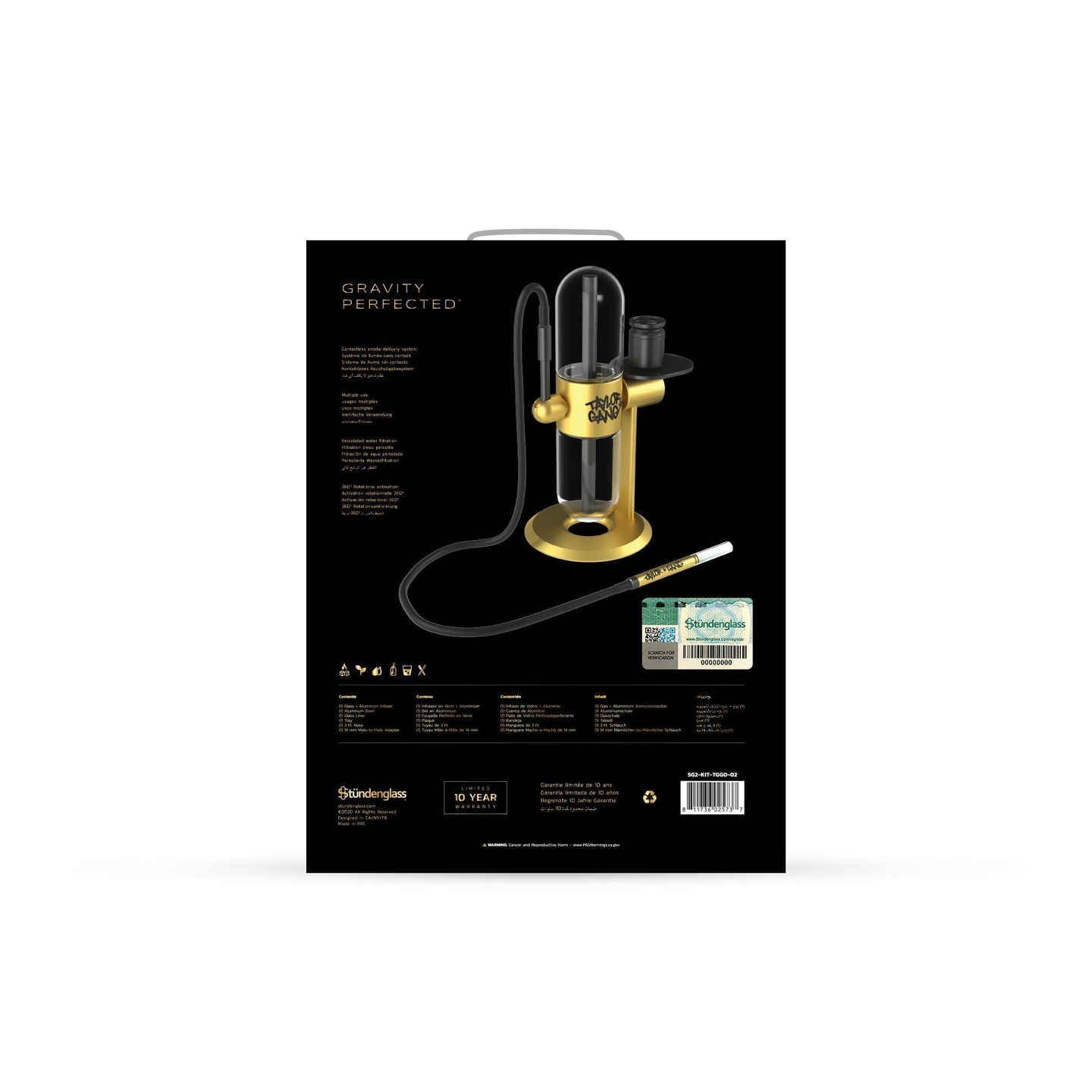 Taylor Gang X Stündenglass Gravity Infuser - Glasss Station