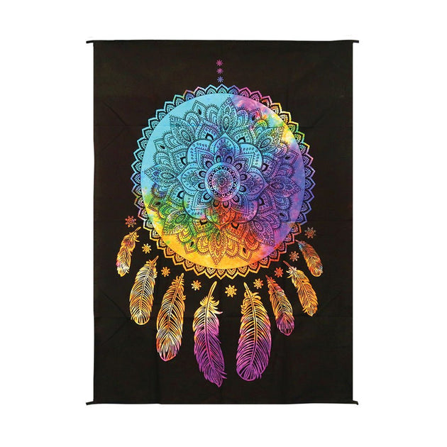 ThreadHeads Dreamcatcher Tie Dyed Wall Hanging - Glasss Station