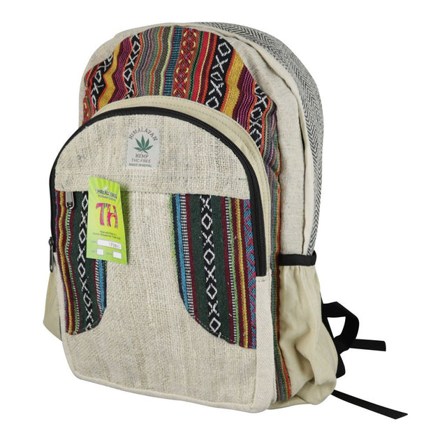 ThreadHeads Hemp 2 Zipper Backpack - Glasss Station