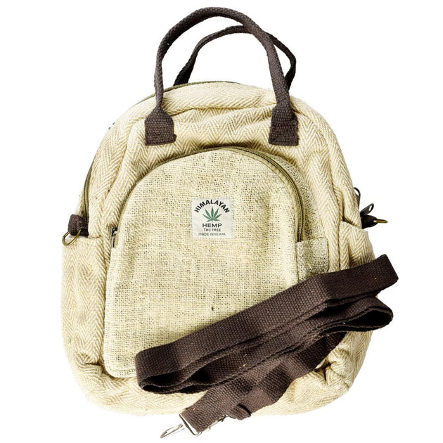 ThreadHeads Hemp Convertible Mini Backpack - Glasss Station