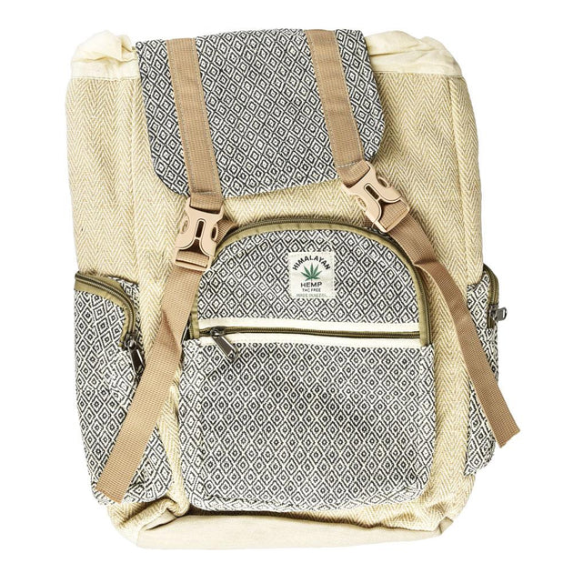 ThreadHeads Hemp Diamonds Backpack - Glasss Station