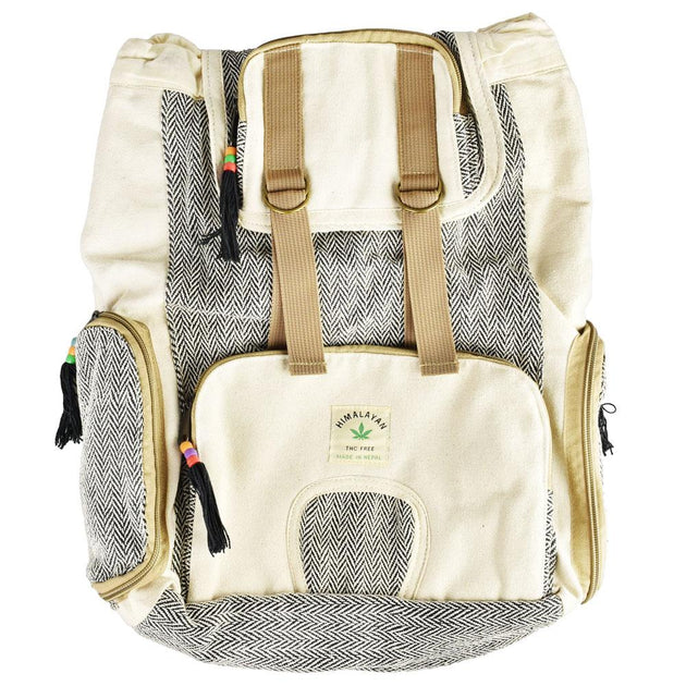 ThreadHeads Hemp Herringbone D-Ring Backpack - Glasss Station