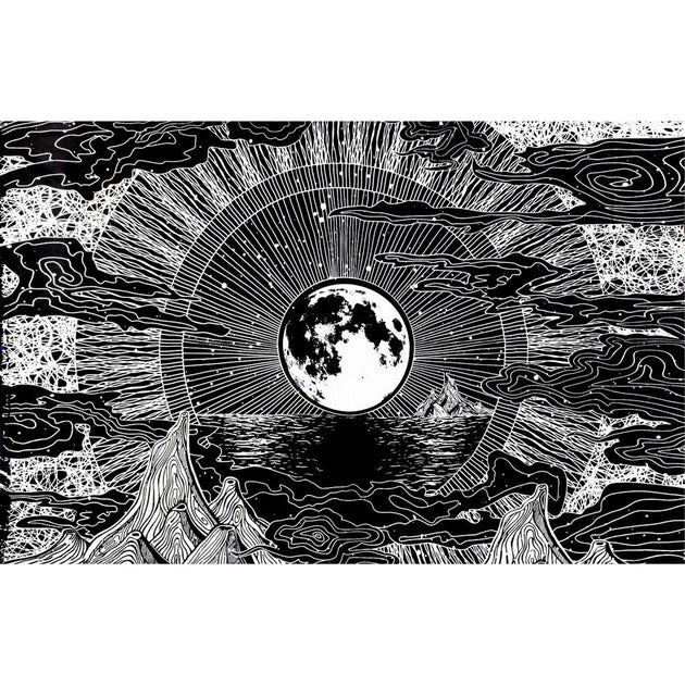 ThreadHeads Moon Landscape Tapestry - Glasss Station