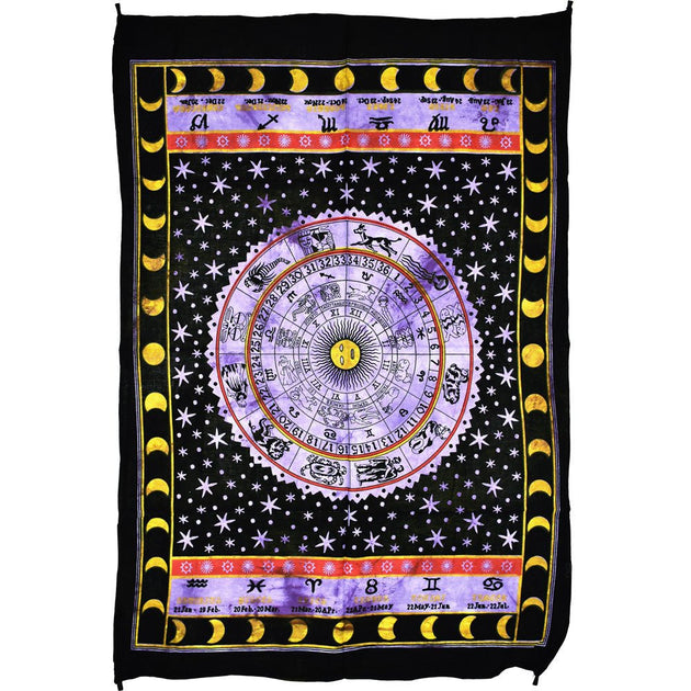 ThreadHeads Signs of the Zodiac Mini Tapestry Wall Hanging - Glasss Station