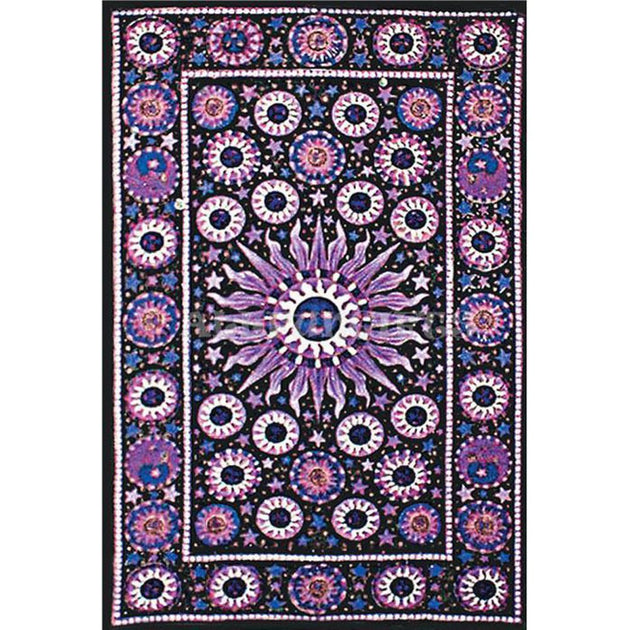 ThreadHeads Suns w/Moon in Circles Tapestry - Glasss Station